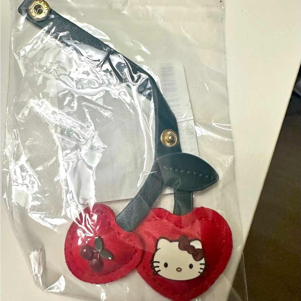 Hello Kitty Red Cherry Bag Charm